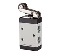 RIEGLER RIEGLER Electrovanne 3/2 à commande mécanique levier à galet M3 NC G 1/8 retour libre Quantité:1