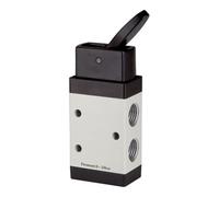 RIEGLER Riegler Electrovanne 3/2 voies à commande manuelle M3 Basculeur NC G 1/8 Quantité:1
