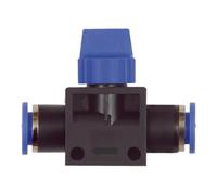 RIEGLER Riegler Electrovanne 3/2 voies « Série bleue », raccord à emboîtement, Ø extérieur tuyau 8 Quantité:1