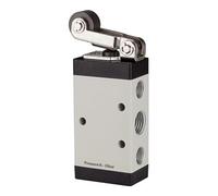 RIEGLER Riegler Electrovanne 5/2 voies, action mécanique, »M5«, levier à rouleau, G 1/4 Quantité:1