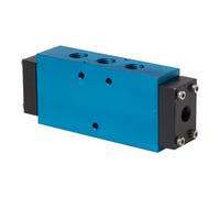 RIEGLER Riegler Electrovanne 5/2 voies, pneumatique bilatéral, bistable, G 1/2, DN 15 Quantité:1