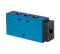 RIEGLER Riegler Electrovanne 5/2 voies, pneumatique unilatéral, monostable, G 1/2, DN 15 Quantité:1
