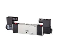 RIEGLER Riegler Électrovanne 5/3 voies, centre décompressé, G 3/8, 24 V CC Quantité:1