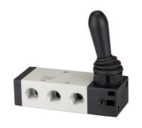 RIEGLER RIEGLER Electrovanne 5/3 voies commande manuelle Override 4H centre fermé G 1/4 Quantité:1