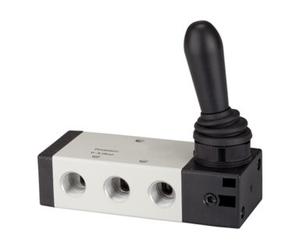 RIEGLER RIEGLER Electrovanne 5/3 voies commande manuelle Override 4H centre fermé G 1/4 Quantité:1