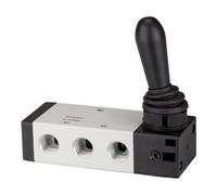 RIEGLER RIEGLER Electrovanne 5/3 voies commande manuelle Override 4H centre fermé G 1/8 Quantité:1