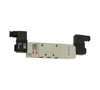 RIEGLER Riegler Électrovanne 5/3 voies, électropneum., milieu ventilé, G 1/8, 230 V, 50 Hz Quantité:1