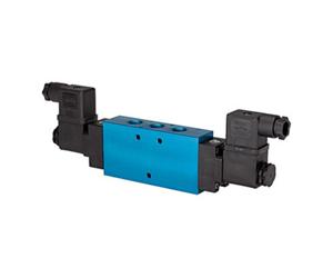 RIEGLER Riegler Electrovanne bistable 5/2 voies, électromagnétique double face G1/2 24VDC Quantité:1