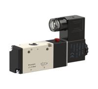 RIEGLER Riegler Electrovanne électropneumatique 3/2 voies, monostable, NC, M5, 24 V CC Quantité:1