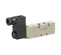 RIEGLER Riegler Electrovanne électropneumatique 5/2 voies, monostable, G 1/4, 230 V, 50 Hz Quantité:1