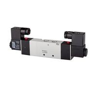 RIEGLER Riegler Électrovanne pneumatique 5/3 voies, milieu ventilé, M5, 24 V CC Quantité:1