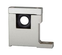 RIEGLER Riegler Élément de fixation avec fixation murale, 1 perçage, avec étrier en L Quantité:1