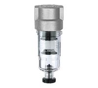 RIEGLER Riegler Filtre »Standard-mini«, récipient en polycarbonate, 8 µm, BG 0, G 1/4 Quantité:1