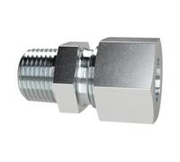 RIEGLER Riegler Ger. Raccord à visser, NPT 1", Ø tube 25, acier galvanisé Quantité:1