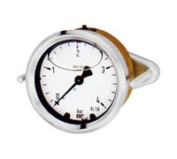 RIEGLER Riegler Glyzerinmano, anneau frontal triangulaire, G 1/2 excentré, 0-25,0 bar, Ø100 Quantité:1
