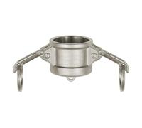 RIEGLER Riegler Kamlok bouchon de fermeture, type DC, ES 1.4401, pour prise Ø 76,5 mm Quantité:1