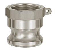 RIEGLER Riegler Kamlok Raccord rapide mâle avec FI, type A, alu, G 1 1/4 Quantité:1