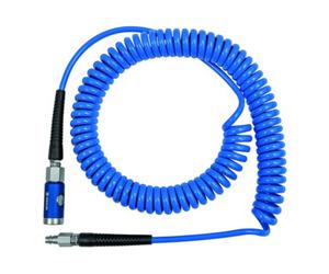 RIEGLER Riegler Kit de raccords de sécurité spiralés à bouton-poussoir, PU,¸ 10x6,5, 6,0 m Quantité:1