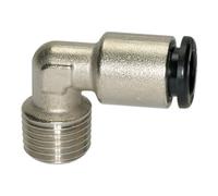 RIEGLER Riegler L-Raccord à emboîtement »click-clock«, R 1/8 ext., Ø ext. du tuyau 6 Quantité:1