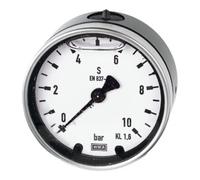 RIEGLER Riegler Manomètre glycériné, boîtier métal, G 1/4 arrière central, 0-25,0 bar, Ø 63 Quantité:1