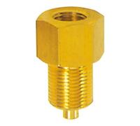 RIEGLER Riegler Manomètre Raccord Mamelon, Laiton, G 1/4 Femelle, G 1/2 Mâle Quantité:1