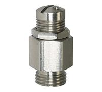 RIEGLER Riegler Mini-soupape de purge, acier inoxydable, G 1/4, pression de déclenchement 3,0 - 7,0 bar Quantité:1