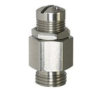 RIEGLER Riegler Mini-soupape de purge, acier inoxydable, G 1/8, pression de déclenchement 1,0 - 4,0 bar Quantité:1