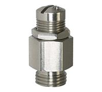 RIEGLER Riegler Mini-soupape de soufflage inox, G 1/8, pression de déclenchement 10,0 - 18,0 bar Quantité:1