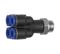 RIEGLER Riegler Multiprises »Série Bleue«, 4 voies, pivotant, G 1/4 à Ø 6mm Quantité:1