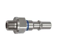 RIEGLER Riegler Nipple distinctif NW 6, ISO 6150 C, G 1/4 AG, bleu Quantité:1