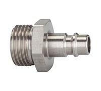 RIEGLER Riegler Nipple pour raccord NW 7,2-7,8, acier inoxydable 1.4305, G 3/8 M, max. 35 Quantité:1