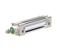 RIEGLER Riegler Normzylinder SAI, double effet, Ø piston 100, course 200, G 1/2 Quantité:1