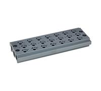 RIEGLER Riegler Plaque de base multiple pour valves de voie, 7 positions de valve, G 1/4 Quantité:1