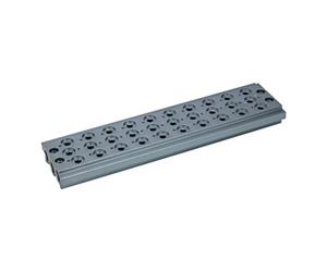 RIEGLER Riegler Plque de base multiple pour valves de chemin, 10 positions de valve, G 1/8 Quantité:1