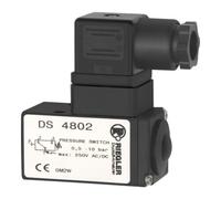 RIEGLER Riegler Pressostat à contact inverseur, montage à bride, alu, G 1/4, 0,5-16 bar Quantité:1
