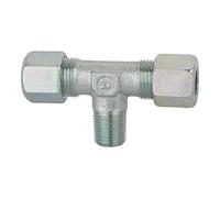 RIEGLER Riegler Raccord à visser T, R 1/8, Ø ext. tube 4, acier zingué Quantité:1