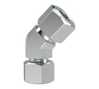 RIEGLER Riegler Raccord coudé 45° M16x1,5 int., Ø tube 8, acier galvanisé Quantité:1
