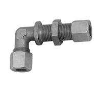 RIEGLER Riegler Raccord coudé à presse-étoupe, Ø ext. tube 6 mm, acier zingué, V 180 Quantité:1