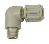 RIEGLER Riegler Raccord coudé à visser G 1/2, pour tuyau 9/12 mm, PP Quantité:1