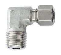 RIEGLER Riegler Raccord coudé à visser R 1/2 a., Ø tube 10, ES 1.4571, 315 bar Quantité:1
