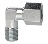 RIEGLER Riegler Raccord coudé à visser, R 3/8 A, Ø tube 16, acier zingué Quantité:1