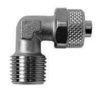 RIEGLER Riegler Raccord coudé à visser »value line« R 3/8 a., MS v., Clé 6/4 Quantité:1