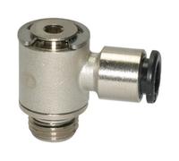 RIEGLER Riegler Raccord coudé L »click-clock«, rotatif, M5 ext., Ø tuyau 3 Quantité:1
