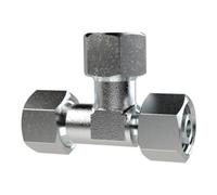 RIEGLER Riegler Raccord coudé réglable, Ø ext. tube 14, acier galvanisé Quantité:1