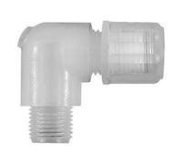RIEGLER Riegler Raccord coudé vissable G 1/8 a., pour tuyau 4/6 mm, PFA Quantité:1