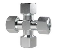 RIEGLER Riegler Raccord croisé, tube Ø14 mm, acier galvanisé Quantité:1
