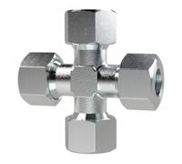RIEGLER Riegler Raccord croisé, tuyau Ø8 mm, acier zingué, KV8SST Quantité:1