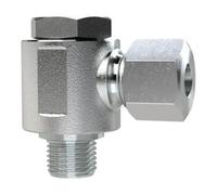 RIEGLER Riegler Raccord d'angle pivotant, M10x1,0 ext. tube Ø 6, SWVM106LST Quantité:1