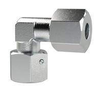 RIEGLER Riegler Raccord d'angle réglable, Ø ext. tube 14, acier zingué Quantité:1
