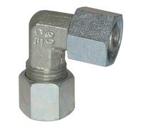 RIEGLER Riegler Raccord d'angle réglable, Ø ext. tube 22, acier zingué Quantité:1